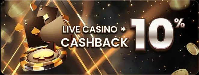 CASHBACK 10% CASINO